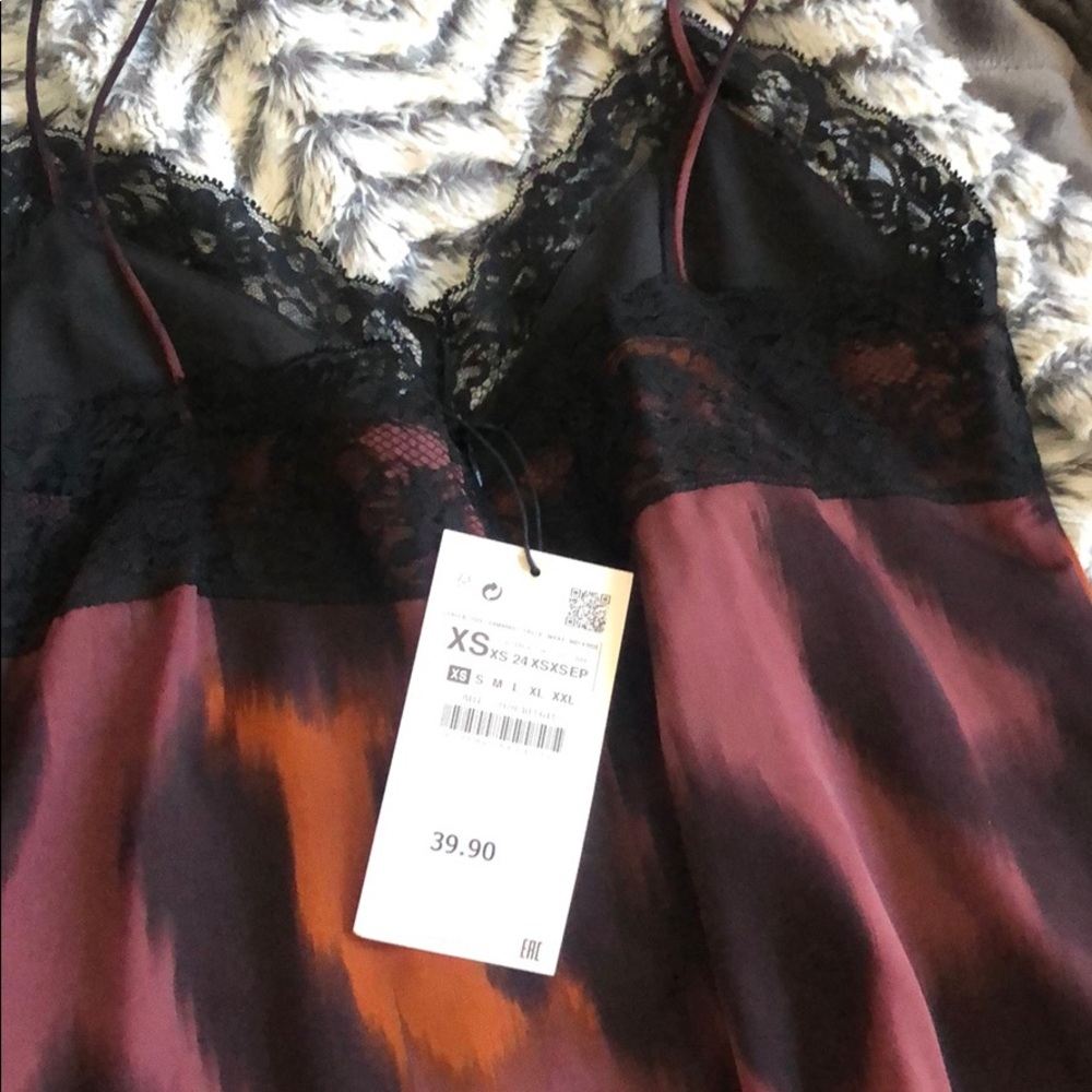 LEOPARD SILK DRESS. - Picture 5 of 6